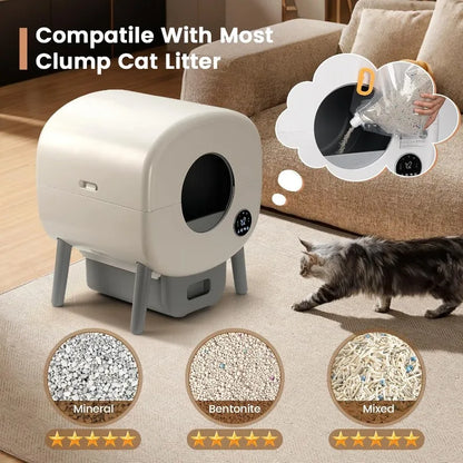 Automatic Litter Box Self Cleaning
