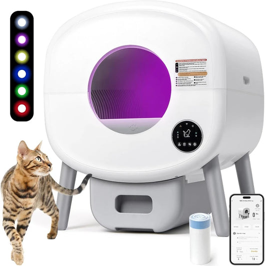 Automatic Litter Box Self Cleaning