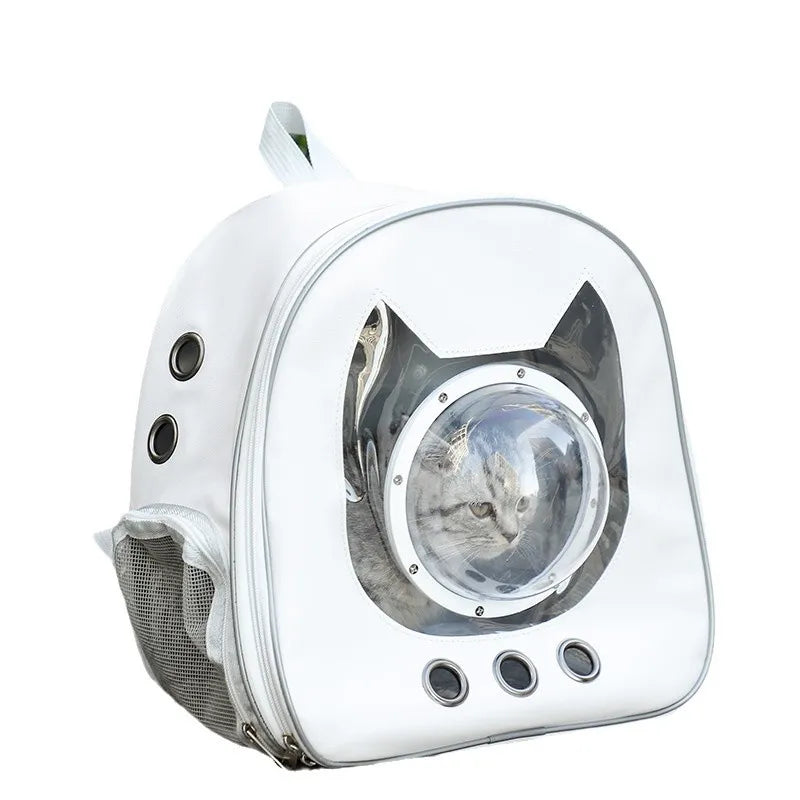 Space Capsule Pet Backpack 360° View/Breathable