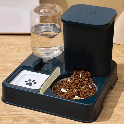 Automatic Feeder Water Dispenser Set 2 In 1