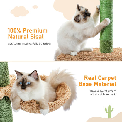 Cat Tree Tower Cactus