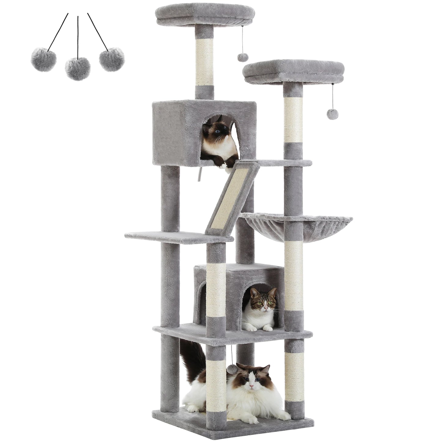 Large Tree Tower for Indoor Cats