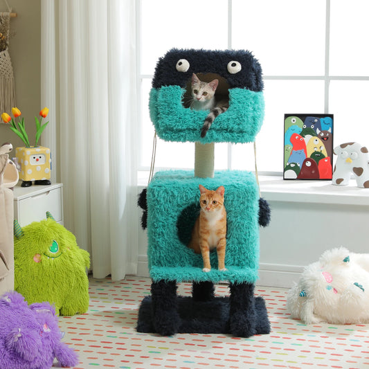 Monster Cat Tree 2 Towers